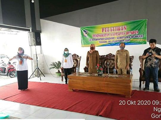 Pelatihan Peningkatan Kapasitas Kepengurusan Bumdesa Se Kecamatan Gondang